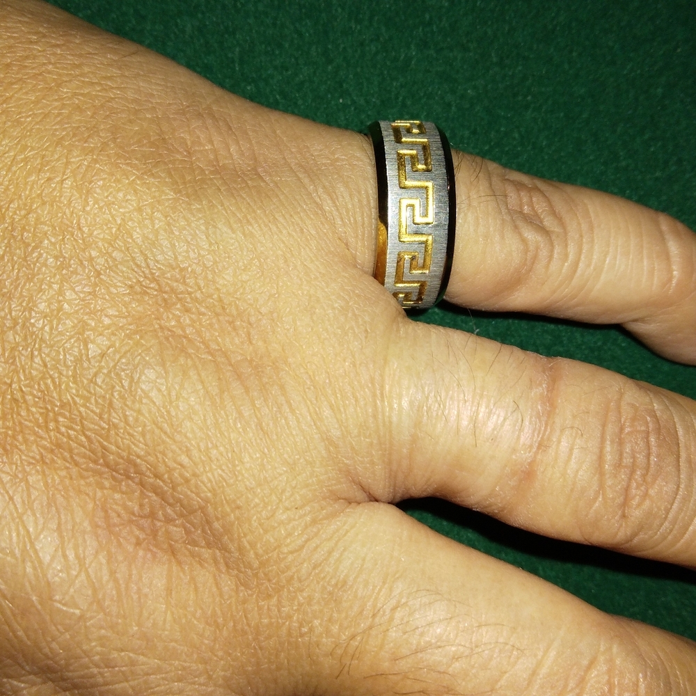Rosetone band ring